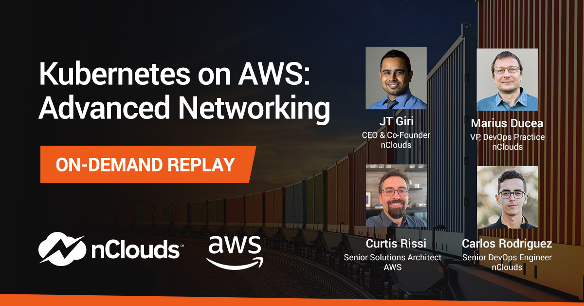 Kubernetes On Aws Advanced Networking Tile